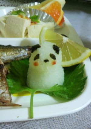大根おろしパンダ-レシピのメイン写真