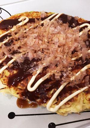 子供も大好き 納豆入りお好み焼き-レシピのメイン写真