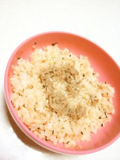 ふりかけツナご飯-レシピのメイン写真