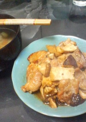 お手軽☆焼肉のタレで鶏肉の味噌いため☆-レシピのメイン写真