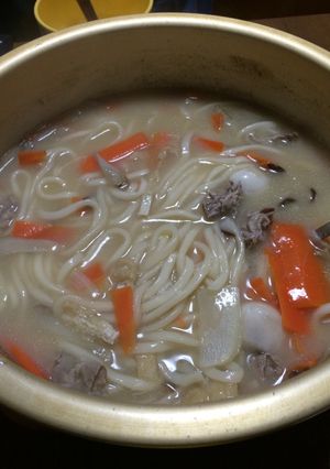 あったまる〜♡香川名物 打ち込みうどん-レシピのメイン写真