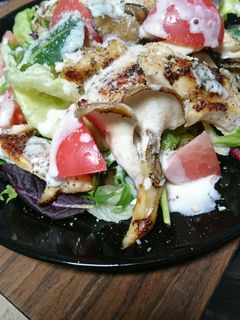 チキンシーザーサラダ-レシピのメイン写真