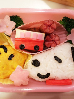 スヌーピーの卒園お弁当-レシピのメイン写真