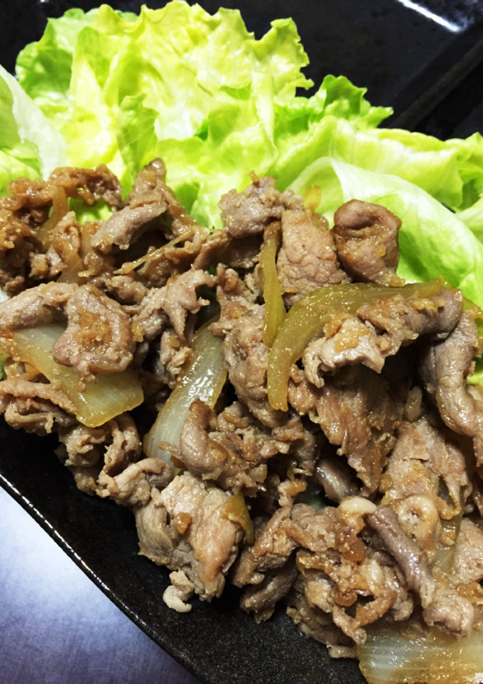 絶妙の味！生姜焼き！豚こまの生姜炒め-レシピのメイン写真