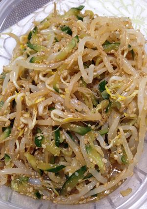 常備菜②もやしときゅうりの胡麻酢和え-レシピのメイン写真