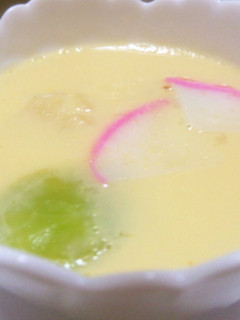 空豆の茶碗蒸し 小さくて可愛い 簡単私流-レシピのメイン写真