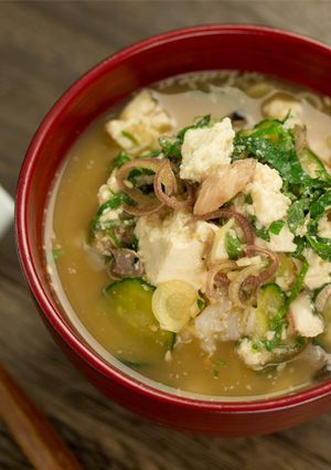 土鍋麦めし★冷やし汁-レシピのメイン写真