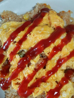 炊飯器 オムライスに使うケチャップライス-レシピのメイン写真