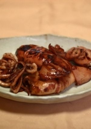 簡単！調味料1：1deいかの丸焼き♪-レシピのメイン写真
