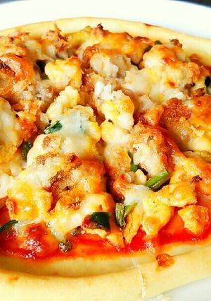 発酵無しピザ♡食べたいときに直ぐ-レシピのメイン写真