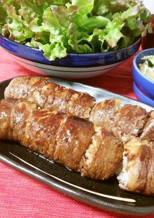 パーティーにも♪牛肉巻き☆をレタス巻き！-レシピのメイン写真
