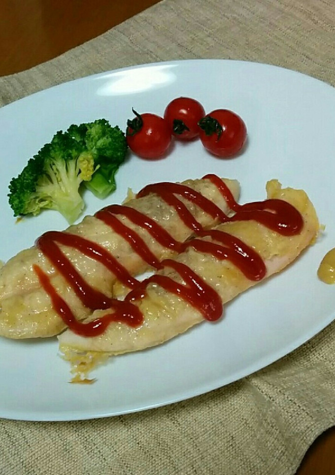 トースターで簡単★ささみのピカタ-レシピのメイン写真