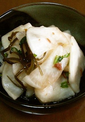 春らしい蕪の浅漬け-レシピのメイン写真