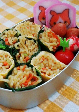 お弁当に〇焼きそばロ~ル♪-レシピのメイン写真