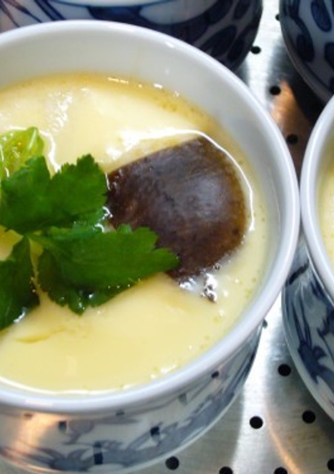 簡単！白しょうゆで茶碗蒸し（丸新本家）-レシピのメイン写真