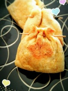 ネギ納豆チーズIN揚げ-レシピのメイン写真