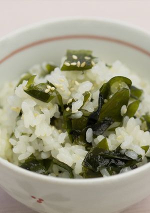 土鍋炊飯★わかめご飯-レシピのメイン写真