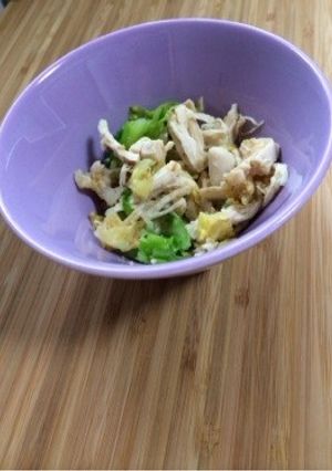 ささみとキャベツのカンタン副菜-レシピのメイン写真