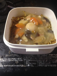 お手軽あんかけ焼きそば弁当-レシピのメイン写真