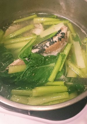 丸ごといわしの菜っぱ汁-レシピのメイン写真
