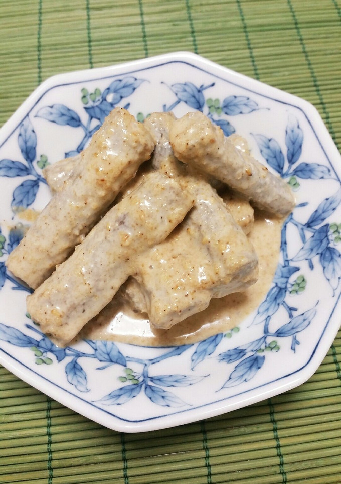 簡単まるごと★ごぼうのごまマヨサラダ-レシピのメイン写真