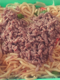 ジャージャー麺風焼きそば弁当-レシピのメイン写真