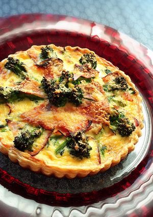 菜の花と筍のキッシュ-レシピのメイン写真