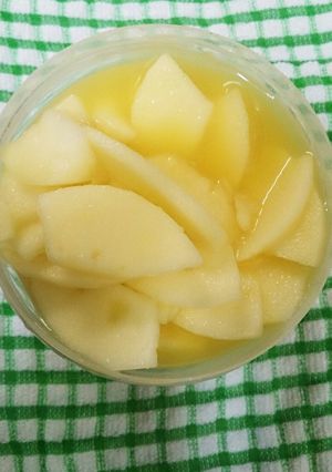 りんごのオレンジジュース漬け-レシピのメイン写真
