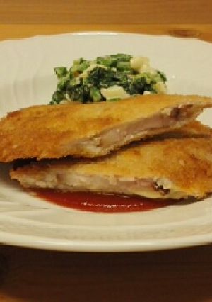 豚肉とベーコンのチーズカツレツ-レシピのメイン写真