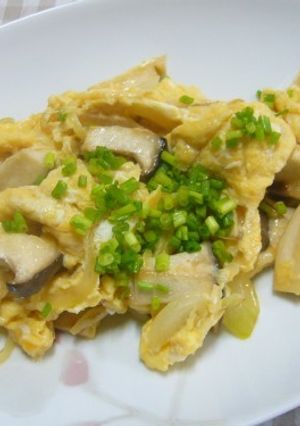 エリンギのとろとろ玉子炒め(丸新本家)-レシピのメイン写真