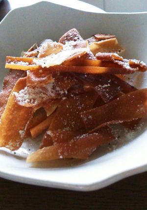ワンタンの皮でポリポリ揚げ-レシピのメイン写真