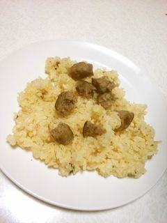 ふりかけハンバーグご飯-レシピのメイン写真
