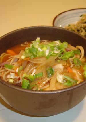 居酒屋風キムチスープスパゲッティー-レシピのメイン写真