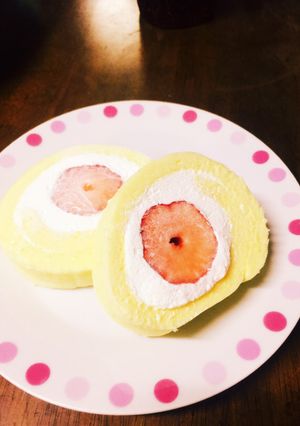 ロールケーキ♡-レシピのメイン写真