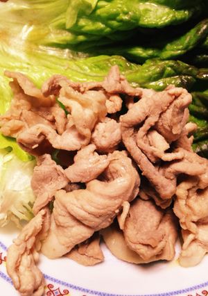 豚こまのお醤油炒め-レシピのメイン写真