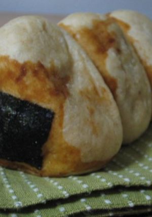 焼きおにぎりパン-レシピのメイン写真