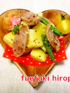 じゃがいもとウインナーのホットサラダ-レシピのメイン写真