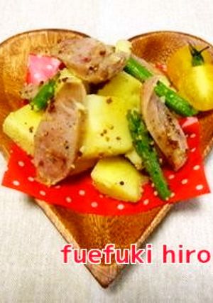 じゃがいもとウインナーのホットサラダ-レシピのメイン写真