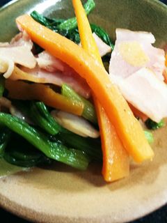 ほうれん草とベーコン炒め◆-レシピのメイン写真