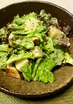 サニーレタスと焼きじゃが芋のサラダ-レシピのメイン写真