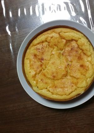 ホットケーキミックスで 簡単チーズケーキ-レシピのメイン写真