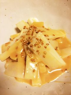 うどのからし酢味噌和え-レシピのメイン写真