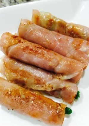 たらの芽ハム巻きマヨ焼き♪-レシピのメイン写真