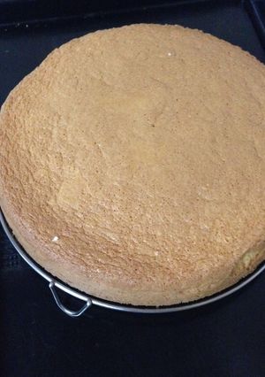 簡単3つの材料でスポンジケーキ-レシピのメイン写真