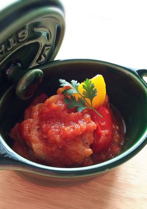 チキンとパプリカのトマト煮込み-レシピのメイン写真