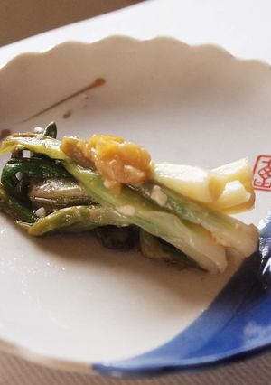 箸休め：あさつき酢味噌和え梅風味-レシピのメイン写真