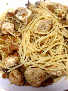 たくあんパスタ-レシピのメイン写真