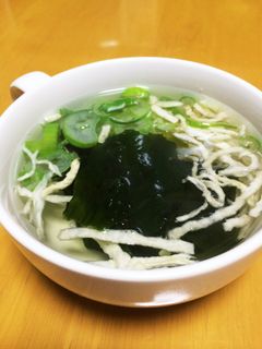白だしで☆切干し大根のお吸い物-レシピのメイン写真
