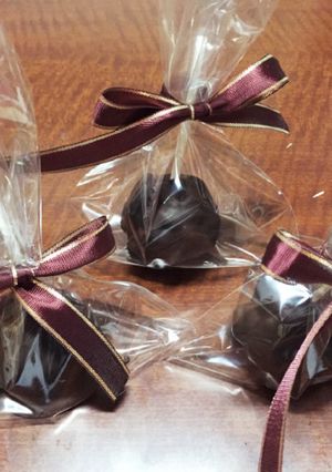ブラウニーで可愛いチョコボールケーキ-レシピのメイン写真