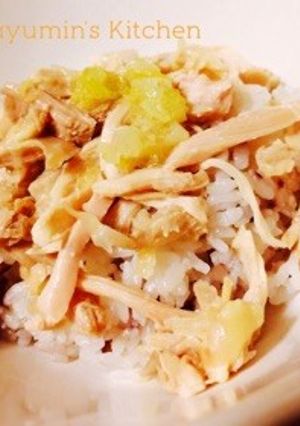 簡単に本格的！台湾鶏肉飯チーロー飯！-レシピのメイン写真